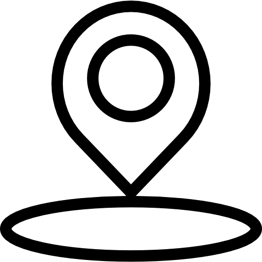 Pin map pointer maps and location map point icon