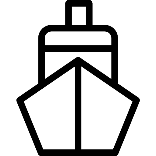 Ship boat ship cruise icon