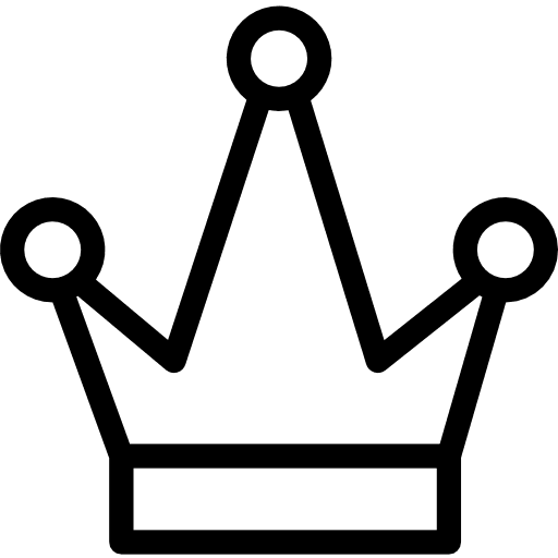 Crown monarchy queen crown icon