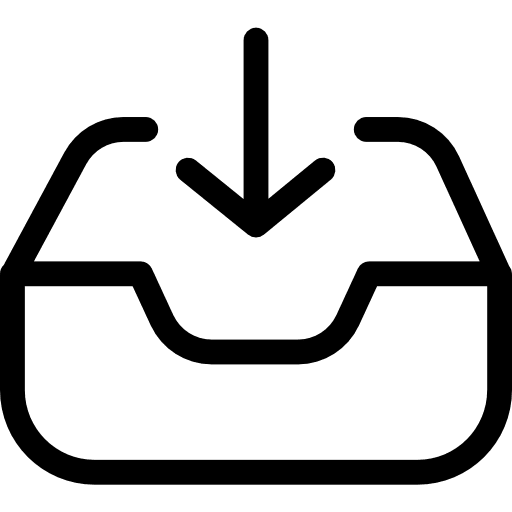 Inbox mail dm inbox icon