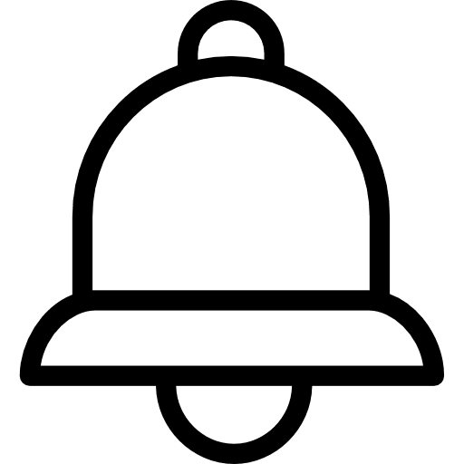 Notification ui social media music and multimedia icon