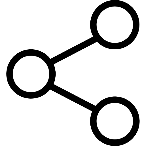 Share social media interface social network icon