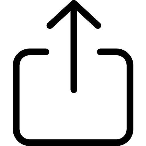 Upload up arrow arrows ui icon