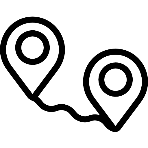 Route position start finish icon