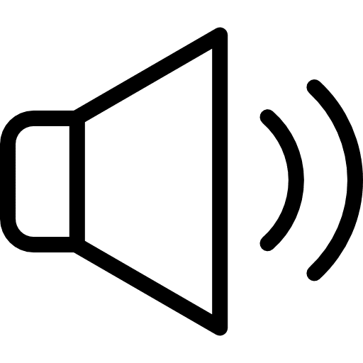 Speaker interface multimedia option audio icon