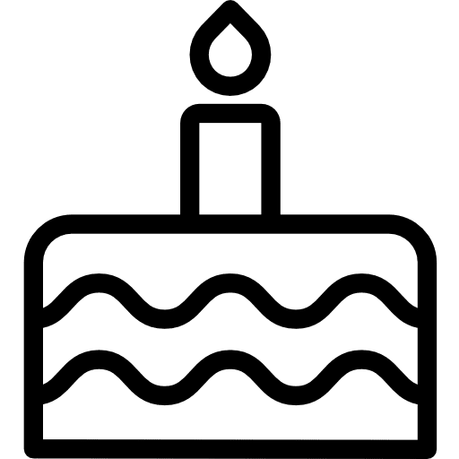 Birthday cake birthday cake candles cakes icon