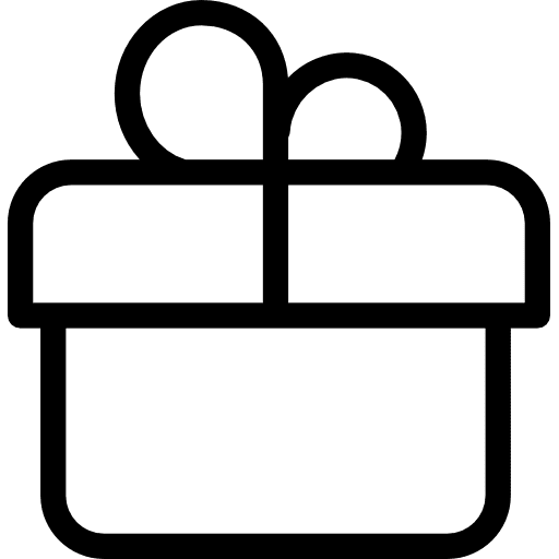 Gift surprise birthday christmas icon