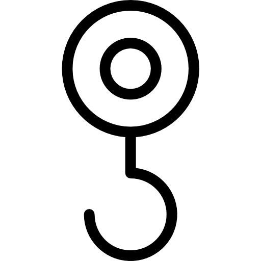 Hook hook sport fishing icon