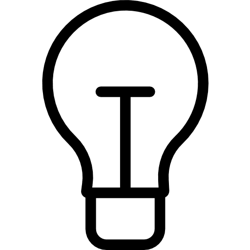 Idea illumination education electricity icon