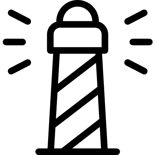 Lighthouse buildings ui lighthouse icon