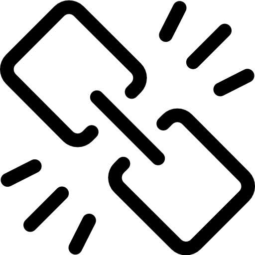 Link unbreakable multimedia linked icon