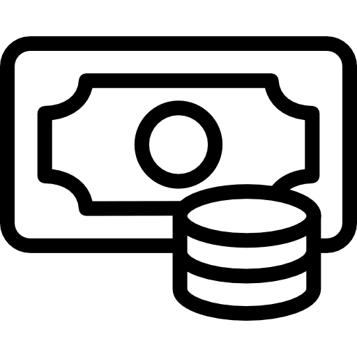 Money cash money business and finance icon