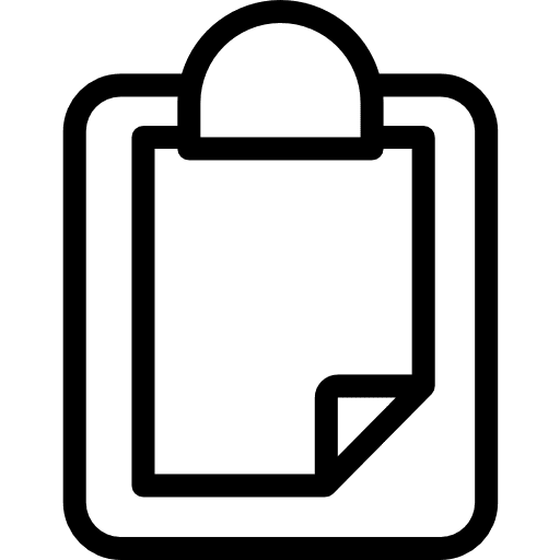 Notepad ui tools and utensils note icon