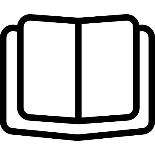 Open book literature book library icon