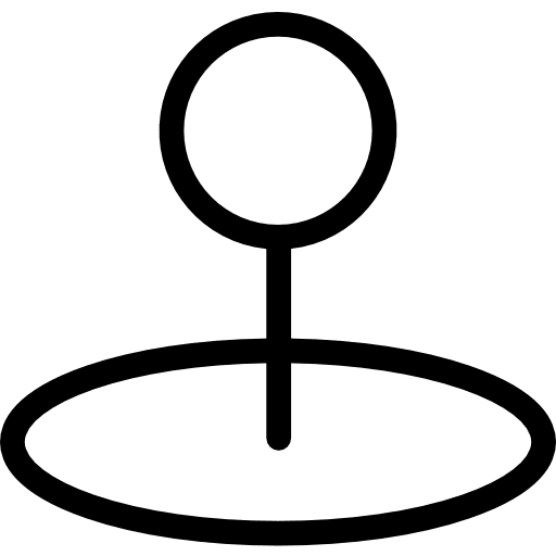 Pin map pointer maps and location map point icon