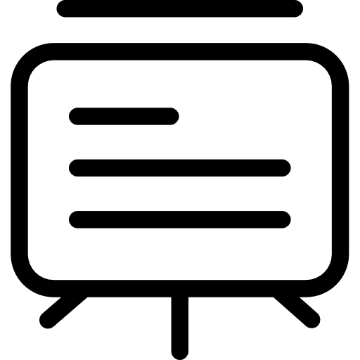 Presentation chart business and finance business icon