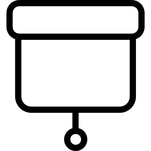 Presentation finances statistics business icon