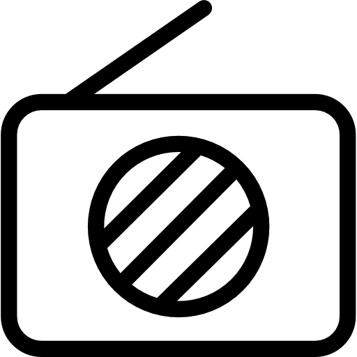 Radio radio antenna communication technology icon