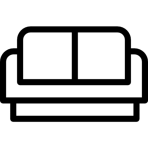 Sofa livingroom couch comfortable icon