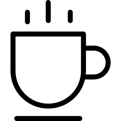 Tea mug coffee tea cup icon