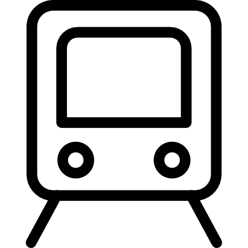 Train travel travelling transportation icon