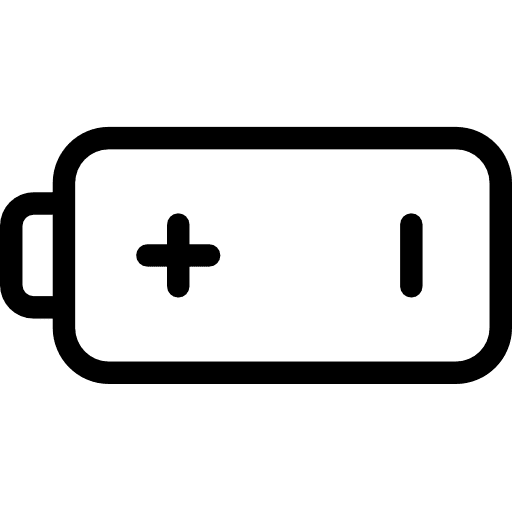 Battery electronics full battery battery status icon