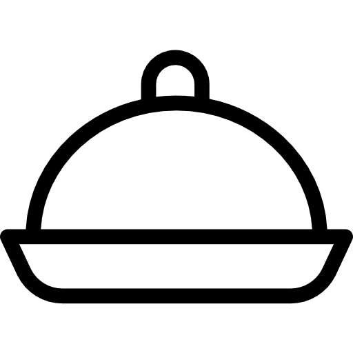 Dinner dinner serving dish lunch icon