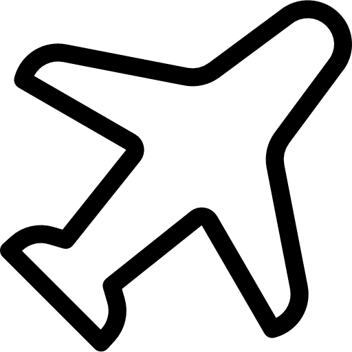 Flight airport transport flight icon