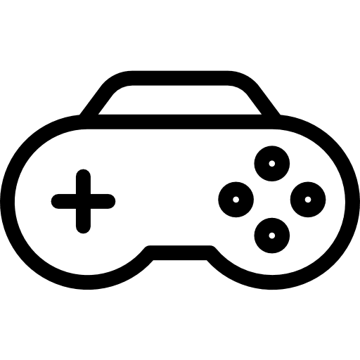 Gamepad gamer gaming video game icon