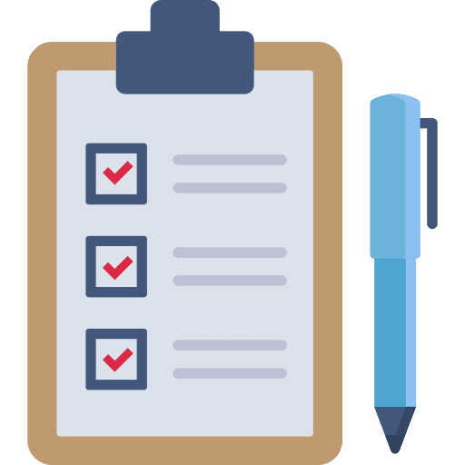 Checklist checkmark files and folders check box icon Checklist checkmark files and folders check box icon