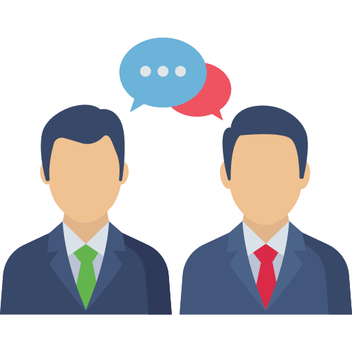 Meeting meeting management chat icon