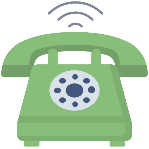 Telephone electronics telephone communications icon