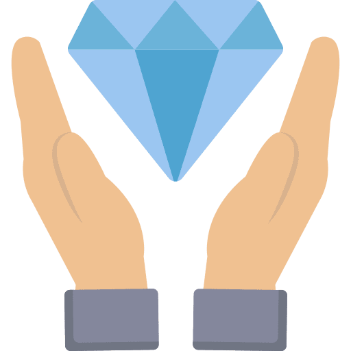 Diamond precious stone luxury wealthy icon Diamond precious stone luxury wealthy icon