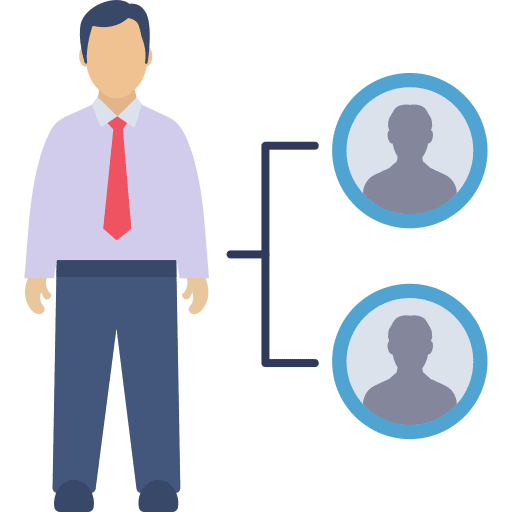 Hierarchy structure team work business and finance group icon Hierarchy structure team work business and finance group icon