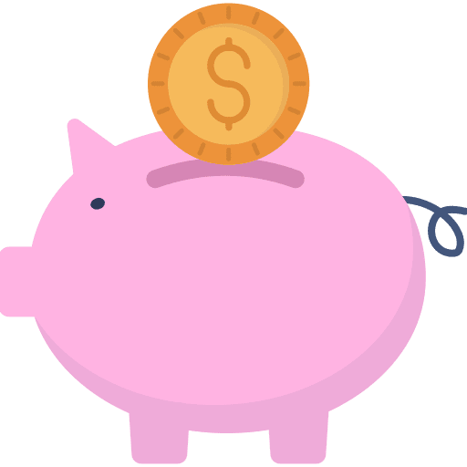 Piggy bank profit cost saving piggy bank icon Piggy bank profit cost saving piggy bank icon