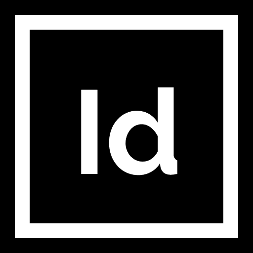 Indesign format document extension icon