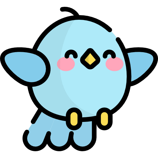 Bird chicken farm animals icon
