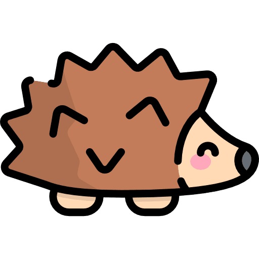 Hedgehog wildlife animals hedgehog icon