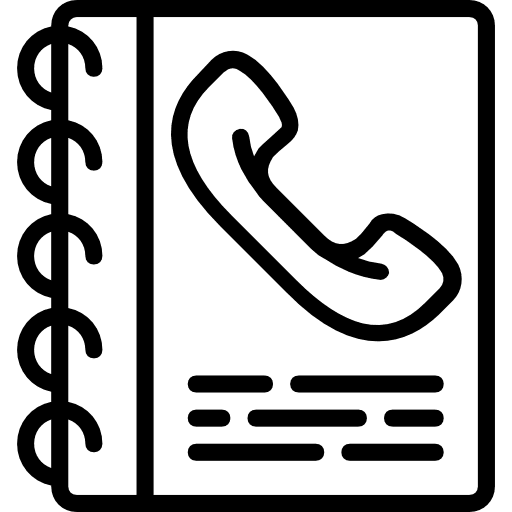 Agenda notebook agenda address book icon