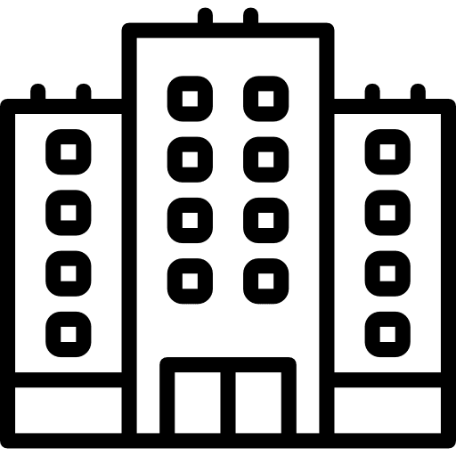 Building office holidays building icon