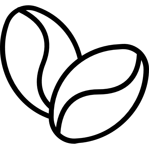 Coffee beans drinks coffee icon