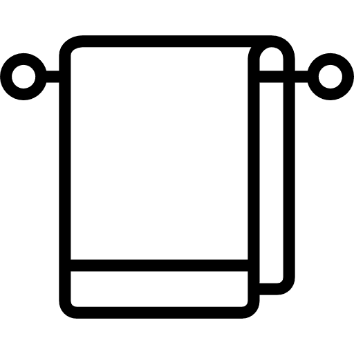 Towel holidays dry miscellaneous icon