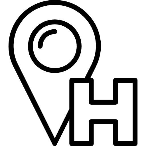 Location signs placeholder location icon