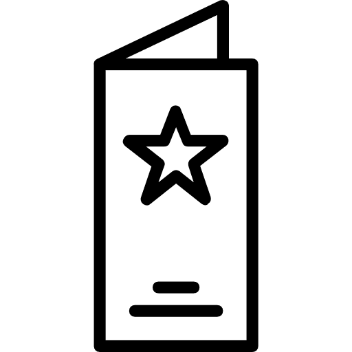 Menu menu paper tools and utensils icon