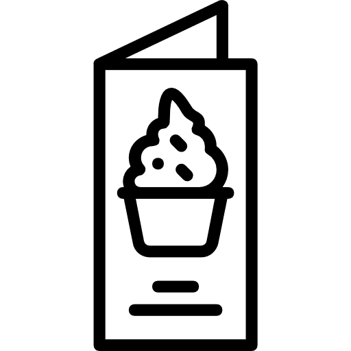 Menu restaurant menu bell icon