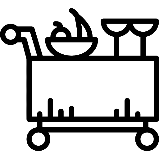 Room service room service hotel tray icon