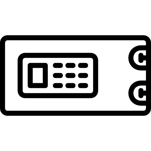 Safebox tools and utensils safebox holidays icon