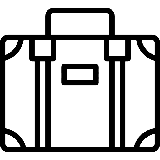 Suitcase portfolio suitcase holidays icon