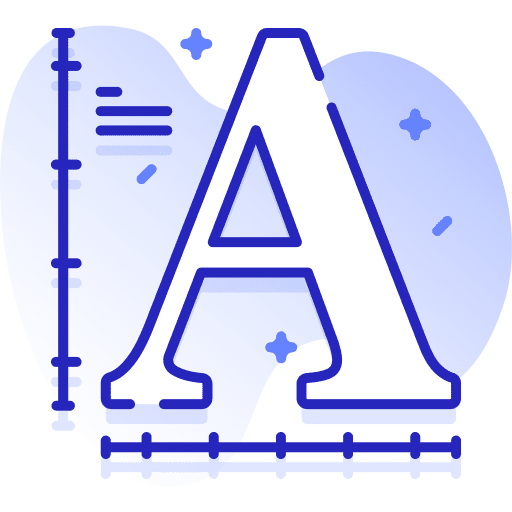 Font typography font letter a icon Font typography font letter a icon