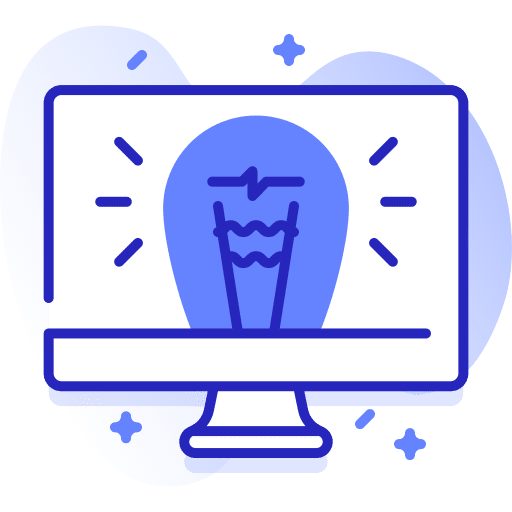 Idea creativity education seo and web icon Idea creativity education seo and web icon